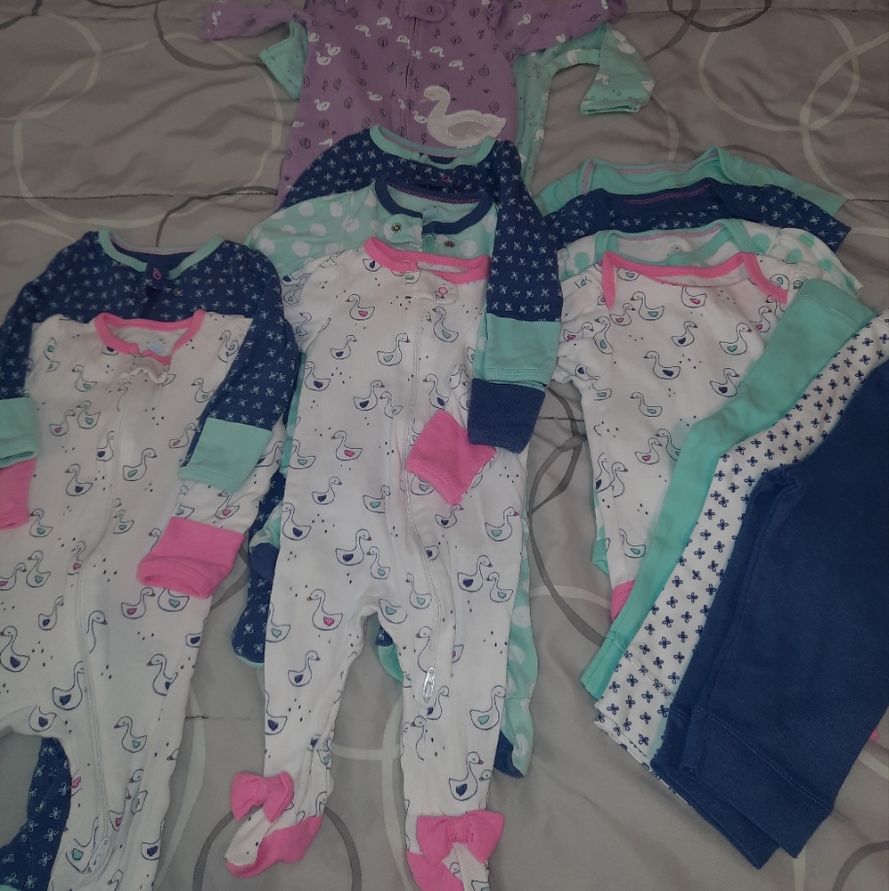 Cloud Island Sleeper Outfit Bundle Swan Themed